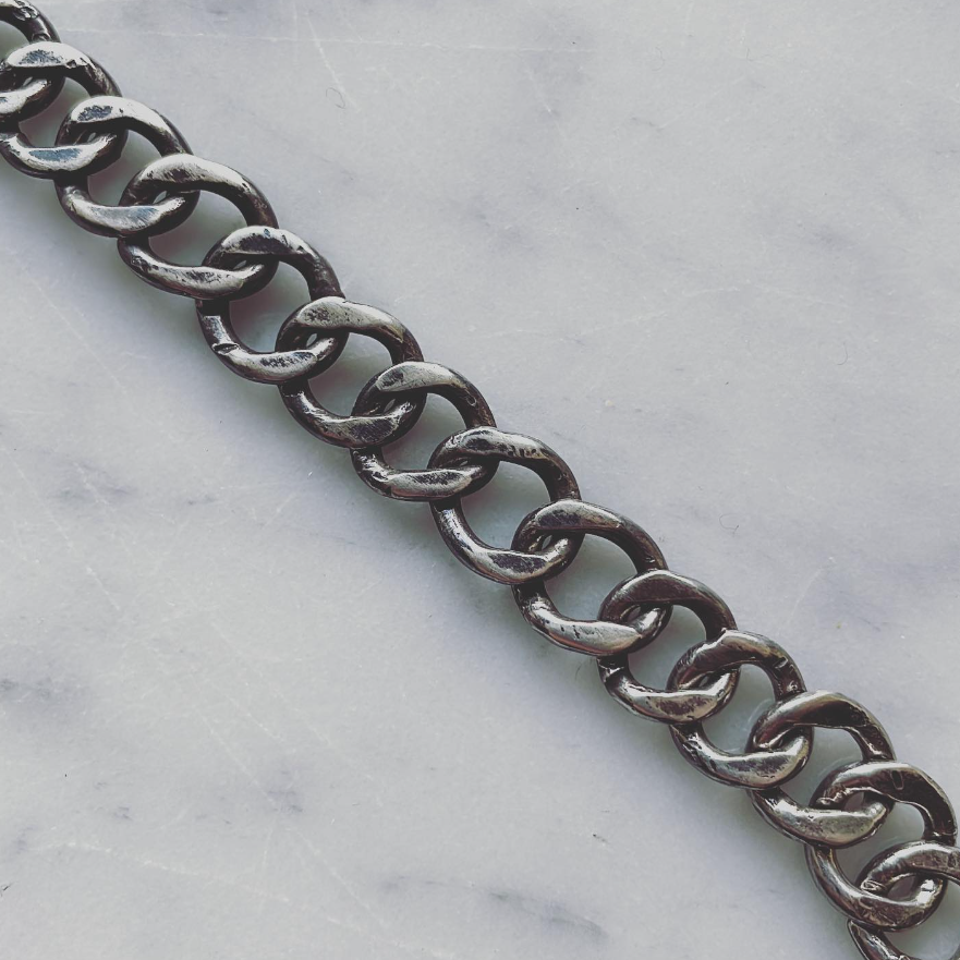 SophistiGance silver chain link bracelet
